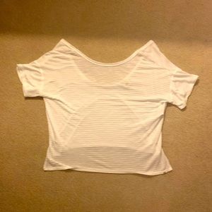 Billabong white of the shoulder tee
